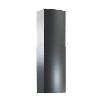 Zephyr Duct cover Z1C-01SABS Black Stainless 9 in.