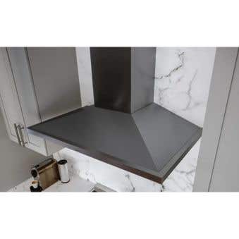 Chimney Hood  600 Cubic feet per minute Zephyr ZAN-M90CBS