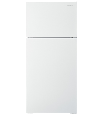 28 in. Freestanding Refrigerator 14.33 cu.ft. in White, Amana ART104TFDW