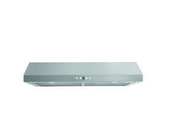 Hotte 36 po. 600 pcm Avantgarde AVB-366RS Inox Installation Hotte sous cabinet  600 pieds cubes par minute