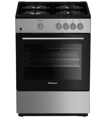 Cuisinière de 24 po. Blomberg en Inox BGR24102SS  Inox      largeur 24 pouces