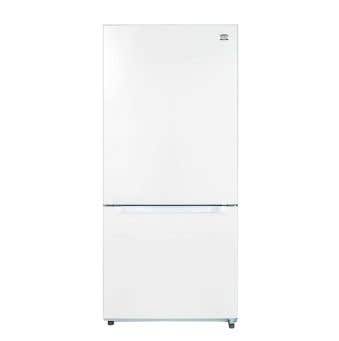 Refrigérateur Ellipse DERPBM187W Blanc Congélateur en bas / porte largeur 30 pouces Capacité 18.7 pieds cubes