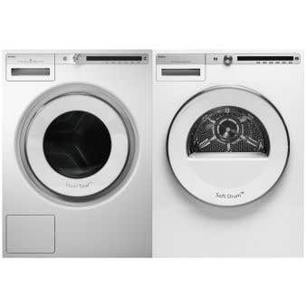 ASKO washer-dryer set W4114C.W, T411VD.W White