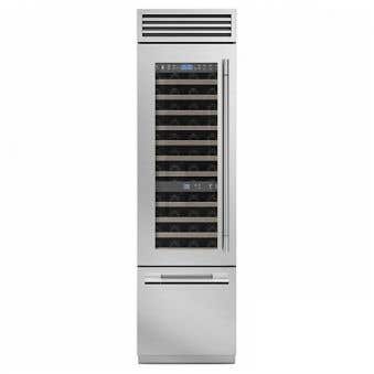 Built-in Wine Cellar 54 bottles, 24 in., Fulgor Milano F7PBW24S1-R