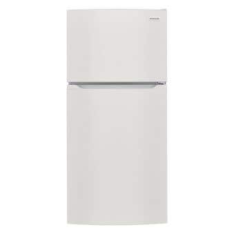 Refrigérateur Frigidaire FFHT1425VW Blanc Congélateur en haut largeur 28 pouces Capacité 13.9 pieds cubes