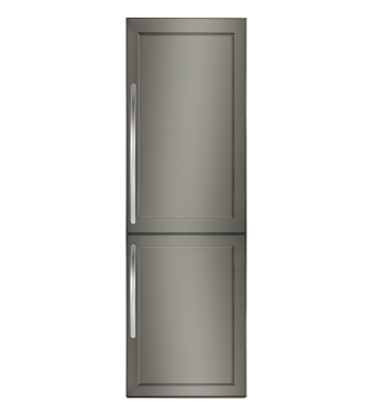 Refrigérateur KitchenAid KBBX104EPA Panneau Requis Congélateur en bas / porte largeur 21 pouces Capacité 9.95 pieds cubes