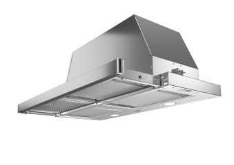 Hotte Sous armoires 32 po. 600 pcm Bertazzoni KTV30XV Inox Installation Hotte sous cabinet  600 pieds cubes par minute