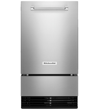 KitchenAid Machine à glace KUID508HPS  Panneau Requis    largeur 18 pouces présenté par Corbeil