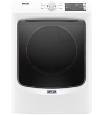 Maytag sécheuse au gaz MGD5630HW   Capacité  7.3 pieds cubes  Cycles 10   Superposable   Système de séchage Ventilé