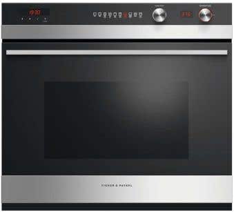 Wall oven  Fisher and Paykel OB30SCEPX3 N Stainless   Capacity  4.1 cubic feet   Built-in Width 27 inches