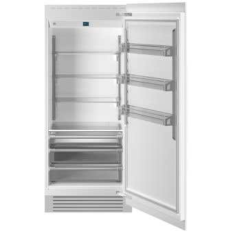 Refrigérateur Bertazzoni REF36RCPRR/23 Panneau Requis Colonne de réfrigération largeur 36 pouces Capacité 21.5 pieds cubes