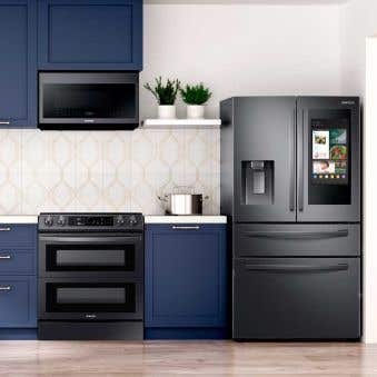 Collection Samsung Black Stainless with Range