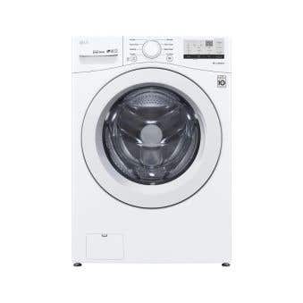 LG Washer WM3400CW   Capacity  5.2 cubic feet  8 cycles   Stackable   Stainless Steel tub