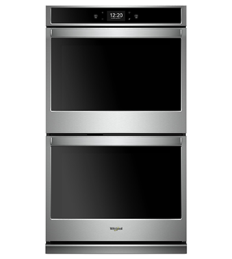Whirlpool Wall oven in Stainless Steel color showcased by Corbeil Electro Store