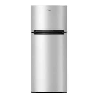 Refrigérateur Whirlpool WRT518SZFG Acier Inoxydable Congélateur en haut largeur 28 pouces Capacité 17.64 pieds cubes