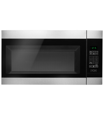 Micro-ondes à hotte intégrée 1000W Amana YAMV2307PFS  Inox Capacité 1.6 pied cubic  puissance 1000 watt  Hotte sous cabinet