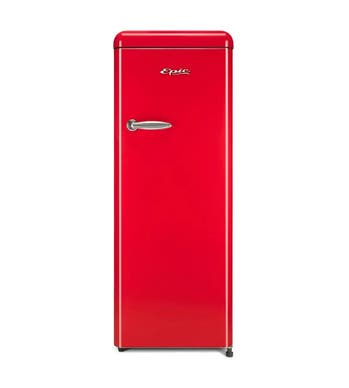 Epic Réfrigérateur Rétro ERAR88RED en couleur Rouge présenté par Corbeil Electro Store
