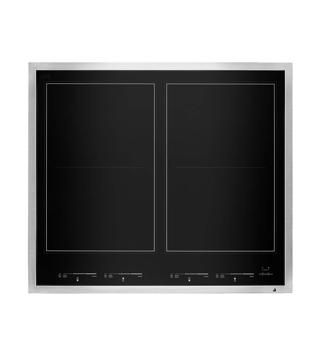 Jenn-Air Plaque de cuisson JIC4724HS en couleur Noir sur Inox présenté par Corbeil Electro Store