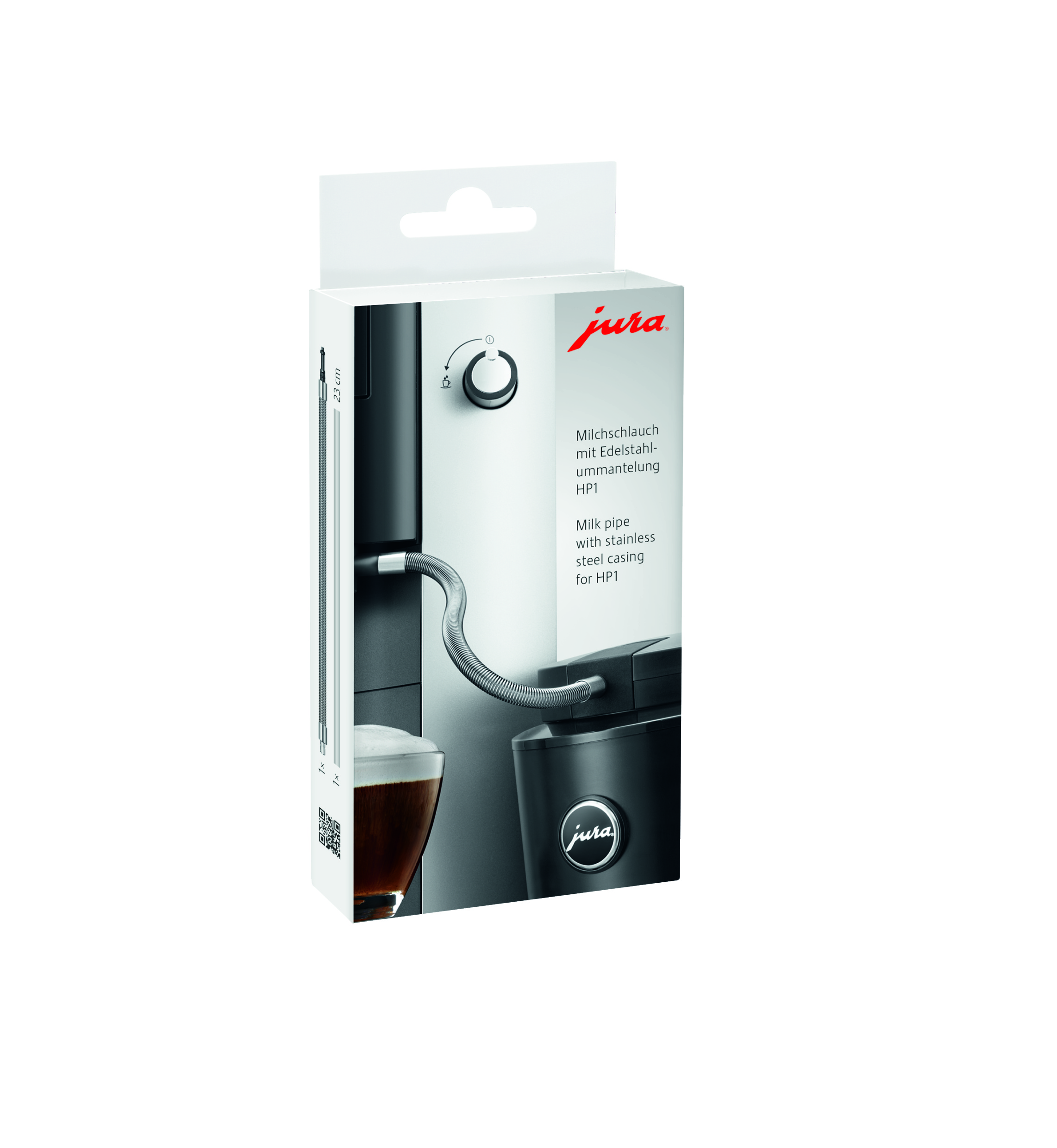 Tuyau à Lait Jura HP3 Acier Inoxydable - Pour Machine à Café Automatique | Hygiène Et Design 24114