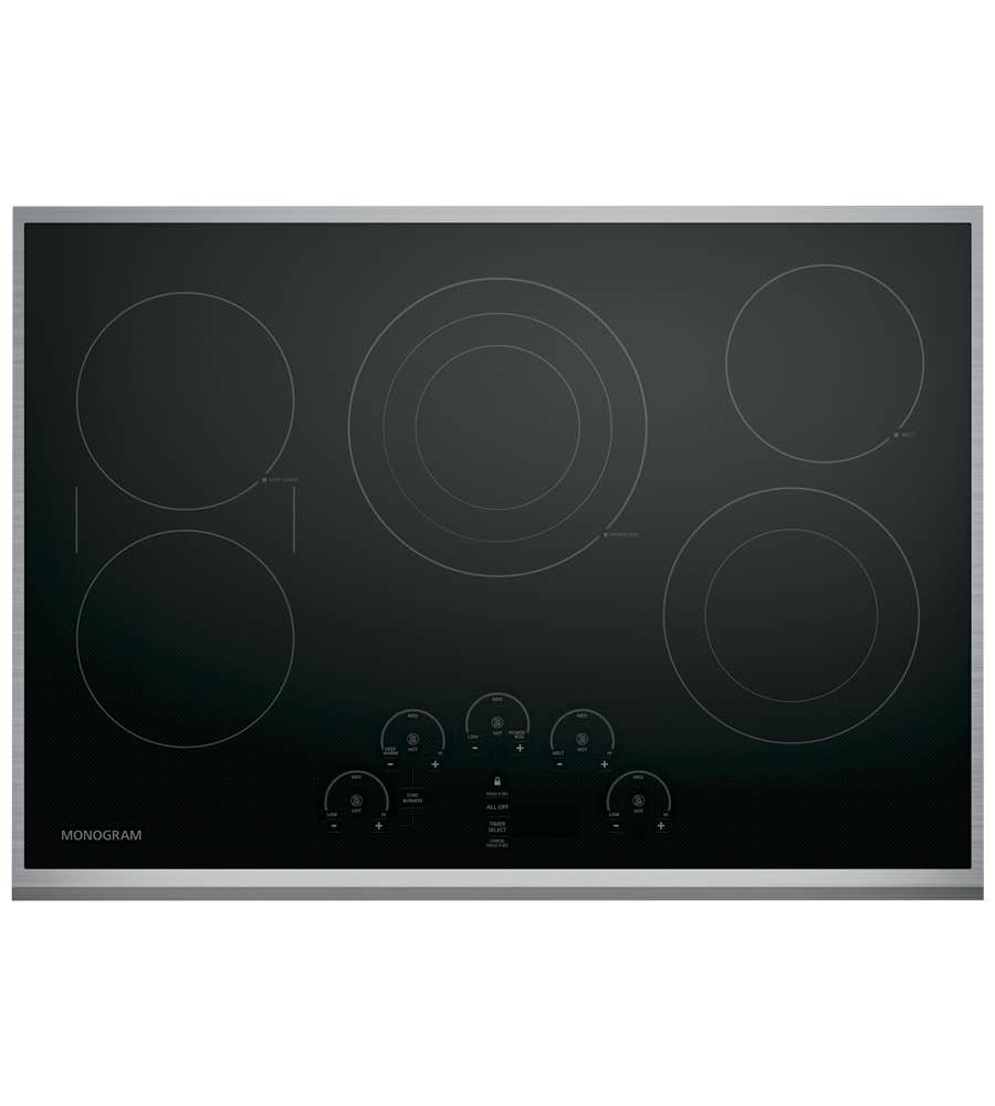 Monogram Plaque de cuisson ZEU30RSJSS en couleur Acier Inoxydable présenté par Corbeil Electro Store