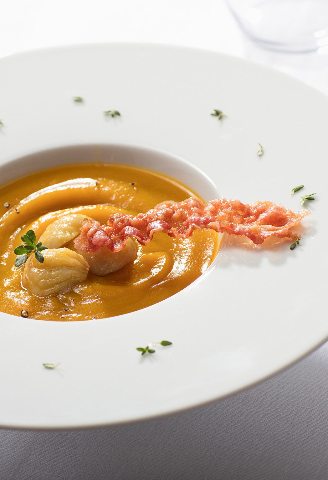 Soupe de potiron et châtaignes Whirlpool