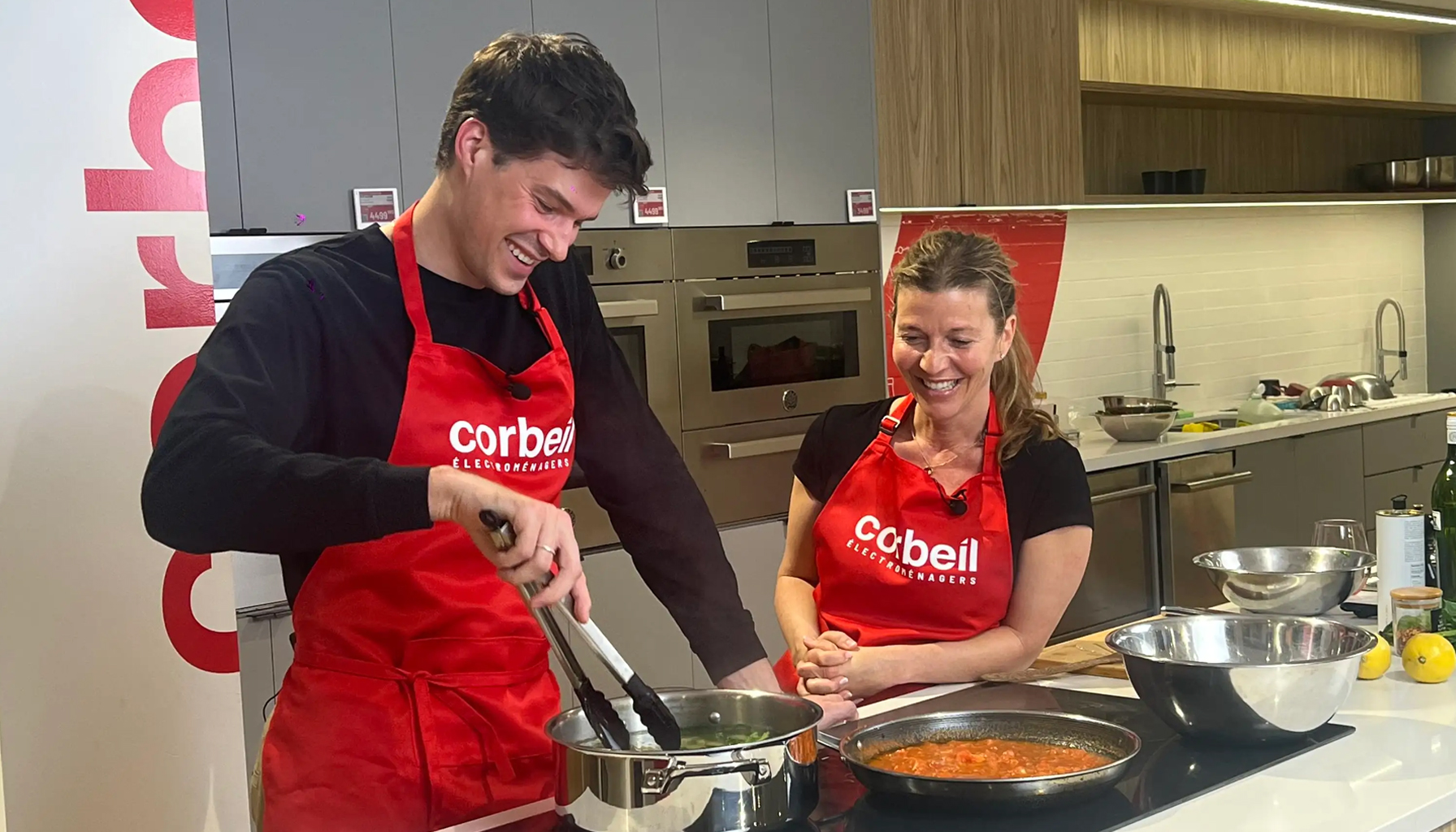 Recipe - Tagliatelle with tomatoes, shrimp and vermouth