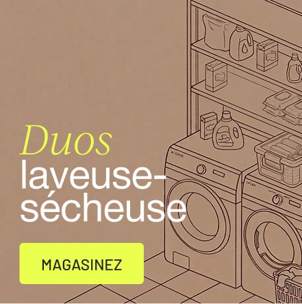 Laveuses et sécheuses
