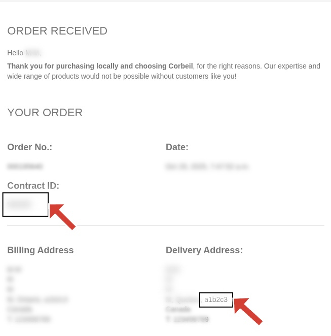 Order Validation Illustration